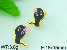 SS Gold-Plating Earring