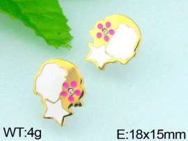 SS Gold-Plating Earring