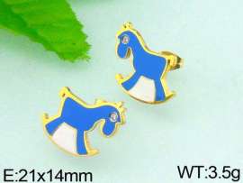 SS Gold-Plating Earring
