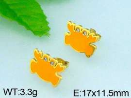 SS Gold-Plating Earring