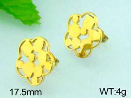 SS Gold-Plating Earring