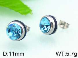 Stainless Steel Stone&Crystal Earring