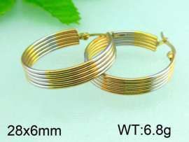 SS Gold-Plating Earring