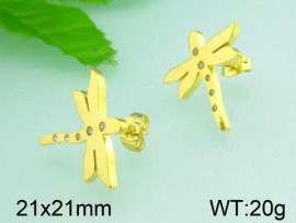 SS Gold-Plating Earring