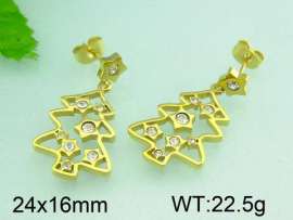 SS Gold-Plating Earring