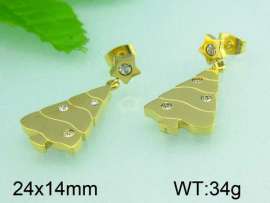 SS Gold-Plating Earring