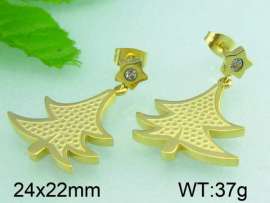 SS Gold-Plating Earring