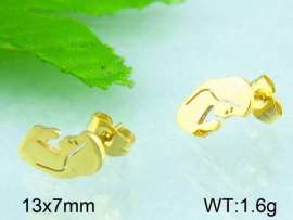 SS Gold-Plating Earring