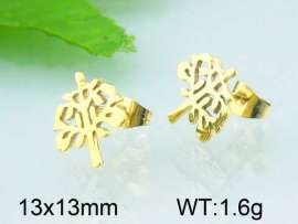 SS Gold-Plating Earring