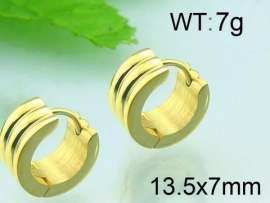 SS Gold-Plating Earring