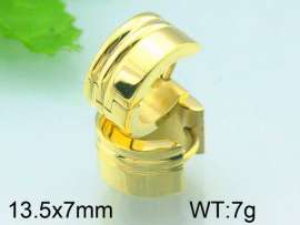 SS Gold-Plating Earring