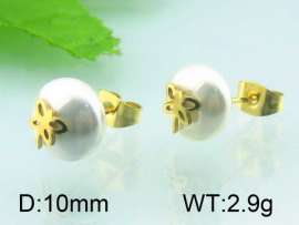 SS Gold-Plating Earring