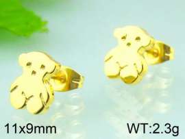 SS Gold-Plating Earring