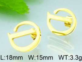 SS Gold-Plating Earring
