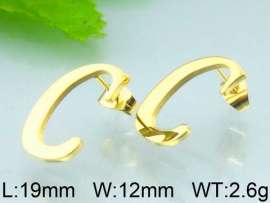 SS Gold-Plating Earring