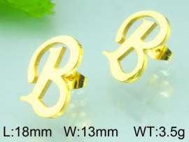 SS Gold-Plating Earring