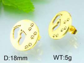 SS Gold-Plating Earring
