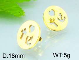 SS Gold-Plating Earring