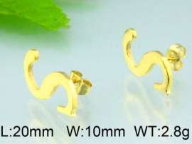 SS Gold-Plating Earring