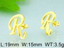 SS Gold-Plating Earring