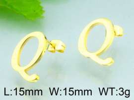 SS Gold-Plating Earring