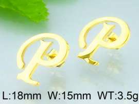 SS Gold-Plating Earring