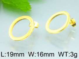 SS Gold-Plating Earring