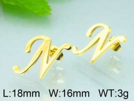 SS Gold-Plating Earring