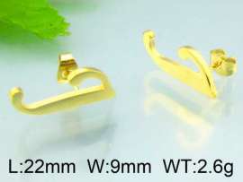 SS Gold-Plating Earring