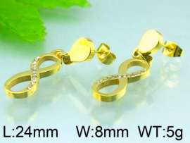 SS Gold-Plating Earring