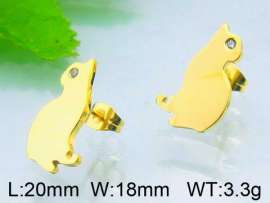 SS Gold-Plating Earring
