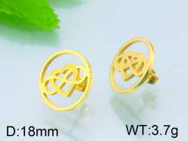 SS Gold-Plating Earring