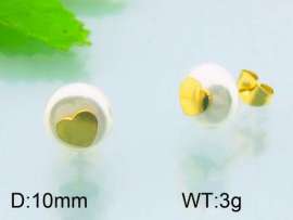 SS Gold-Plating Earring
