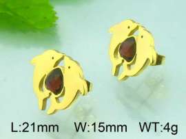 SS Gold-Plating Earring