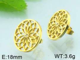 SS Gold-Plating Earring