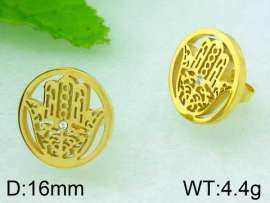 SS Gold-Plating Earring