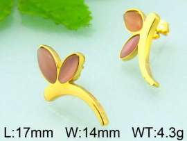 SS Gold-Plating Earring