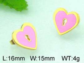 SS Gold-Plating Earring