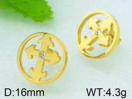 SS Gold-Plating Earring