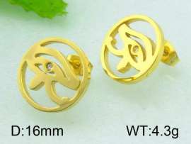 SS Gold-Plating Earring
