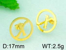 SS Gold-Plating Earrings