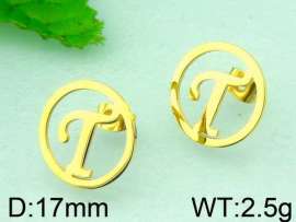 SS Gold-Plating Earrings