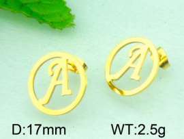 SS Gold-Plating Earrings