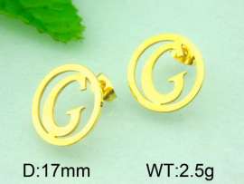 SS Gold-Plating Earrings
