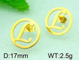 SS Gold-Plating Earrings