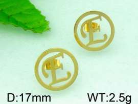 SS Gold-Plating Earrings