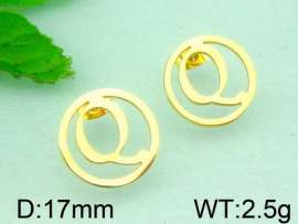 SS Gold-Plating Earrings