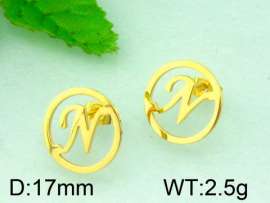 SS Gold-Plating Earrings