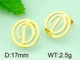 SS Gold-Plating Earrings