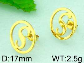 SS Gold-Plating Earrings